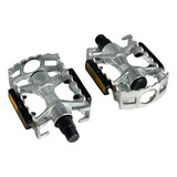 Mixieer Mx p801 Pedal Bike Alumínio Polido Plataforma Mtb Rosca Grossa Roca 9 16