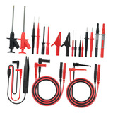 Mk30 21pcs Teste Eletrônico Lead Kits Multímetro Chumbo Com