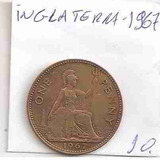 Ml-3941 Moeda Inglaterra (one Penny) 30mm 1967