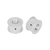 MMLFX 1 Peça 20 Dentes HTD 5M Polia Sincronizada Síncrona Furo De Chaveta 8 Mm Chaveta 3x1 4 Mm Para Largura 15 20 Mm HTD5M 20T 20 Dentes Diâmetro Do Furo 10 Mm Keyway 4x1 8 Mm Largura Cinto 15