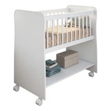 Mobigu Mini Berço Moisés Para Quarto Do Bebê Rubi Cor Branco Com Colchão