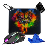 Mobilador Mouse Mousepad Tripe
