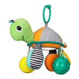 Móbile Com Espelho Tartaruga Silicone Infantino Cor Colorido