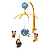 Mobile Giratório Musical Mickey E Amigos Disney Inf 