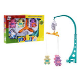 Mobile Musical Infantil Ursinhos Para Berço Pica Pau