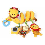Móbile Musical Leao Bebe Espiral Carrinho Chocalho