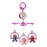 Móbile Para Carrinho E Berço Bebê Musical Giratório