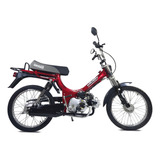 Mobilete Bikelete Moby 4 Tempos Marchas Bicicleta Motor Verm Cor Vermelho
