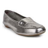 Mocassim Feminino Onix Couro