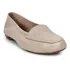 Mocassim Feminino Nude Couro Legítimo Comfort Sapatilha Luxo