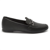 Mocassim Feminino Sapatilha Sapato Bico Quadrado Confortável