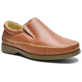 Mocassim Sapato Sapatilha Casual Masculina Couro C elástico