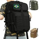 Mochila 50L Impermeável Grande Capacidade Para Caminhada- Acampamentos E Atividades Ao Ar Livre- Mochila Para Camping E Pescaria- Mochila Tipo Cívico Militar-