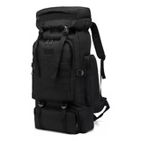 Mochila 80 Litro Trilha Caminhada Lona Reforçada Impermeável