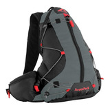 Mochila Acqua Pack 17 Litros Trilhas Rumos Hidratação Cor Preto Cinza Desenho Do Tecido Cinza Com Preto