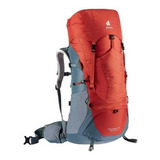Mochila Aircontact Lite 45 10 Sl Deuter Cor Vermelho E Azul