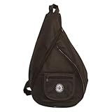 Mochila Alça Transversal Regulável Academia Trabalho Faculdade Escolar Esporte Masculina Feminina Unissex Reforçada Lona Galvanizada Semi Impermeável Grande Média Espaçosa Bolsa