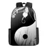 Mochila Amazon Tai Chi Yin Yang Padrão De Desenho Animado 3d