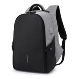 Mochila Antifurto Premium Kaka Trava Para iPad E Notebook