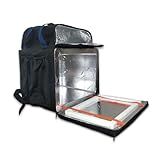 Mochila Bag Térmica Bolsa Motoboy Entrega Pizza Lanches 45L
