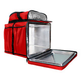 Mochila Bag Térmica Bolsa Motoboy Entrega Pizza Lanches 45l