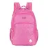 Mochila Barbie De Costas Juvenil Espaço Notebook Luxcel Cor Rosa Pink Desenho Do Tecido Liso