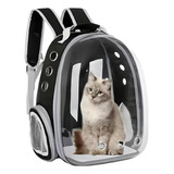 Mochila Bolsa Carregar Gatos Com Capsula Bolha Transparente