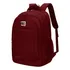 Mochila Bolsa Escolar Masculina Feminina Faculdade Básica Cor Bordô