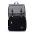 Mochila Bolsa Lequeen Dândi Smart Multifuncional Moderna Cor Preto Com Cinza