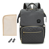 Mochila Bolsa Lequeen Fashion Moda Feminina Bebê Multifunção