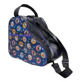 Mochila Bolsa P patins Quad Infantil Patinação gatinho preto