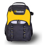 Mochila Bolsa Para Ferramentas De Trabalho Profissional Cor Preto