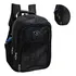 Mochila Bolsa Reforçada Escola Notebook Trabalho Passeio Cor Preto Desenho Do Tecido Liso