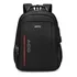 Mochila Bolsa Reforçada Notebook Cabo De Aço Luxo Cor Preto Desenho Do Tecido Liso Aco 2101