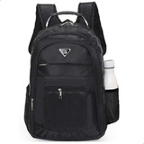 Mochila Bolsa Reforçada Notebook Escolar Cabo Aço Cor Preto Mevisto Imports