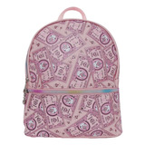 Mochila Bolsa Rosa Preta Estampada Importada Varios Modelos