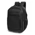 Mochila Bolsa Universitária Notebook Trabalho Viagem Unissex Cor Preto Desenho Do Tecido Liso