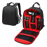 Mochila Câmera Fotografica Pequena Profissional Impermeável