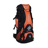 Mochila Camping 70 L Mochilão Caminhada Trilhas Impermeável Cargueira Mc3102 (laranja)