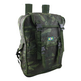 Mochila Camping Camuflada Militar