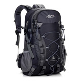 Mochila Camping Cargueira 40 Litros Reforçada E Ergonômica Cor Preto