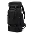 Mochila Camping Cargueira Impermeável 80l Tática Militar Cor Preto Desenho Do Tecido Liso