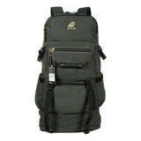 Mochila Camping Expansiva Até 70 Litros Lona Kv2205 Viagem