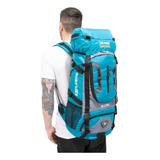 Mochila Camping Reforçada Clio Trilha 55l Impermeável Mc5389