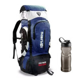 Mochila Camping Reforçada Trilha 70l Impermeável Squeeze