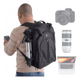 Mochila Capa Chuva Profissional 2 Câmeras Bolsa Fotografica