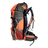 Mochila Cargueira Hwjiangfeng 45 5 Litros Viagem Camping Cor Laranja Desenho Do Tecido Nylon Impermeável