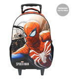 Mochila Carrinho Homem Aranha
