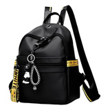 Mochila Casual Feminina Mochila Preta Campus Bolsa Escolar D