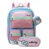 Mochila Costas Chaveiro Juvenil Estojo Duplo Hello Kitty Cor Rosa